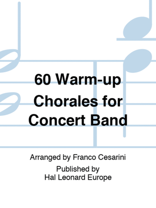 60 Warm-up Chorales for Concert Band