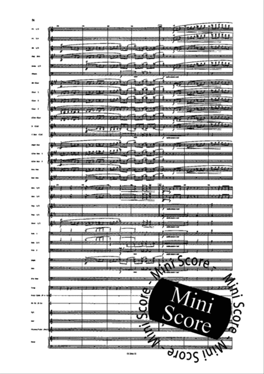 Fifth Symphony Fifth Symphony Concert Band scores gallery preview page 61
