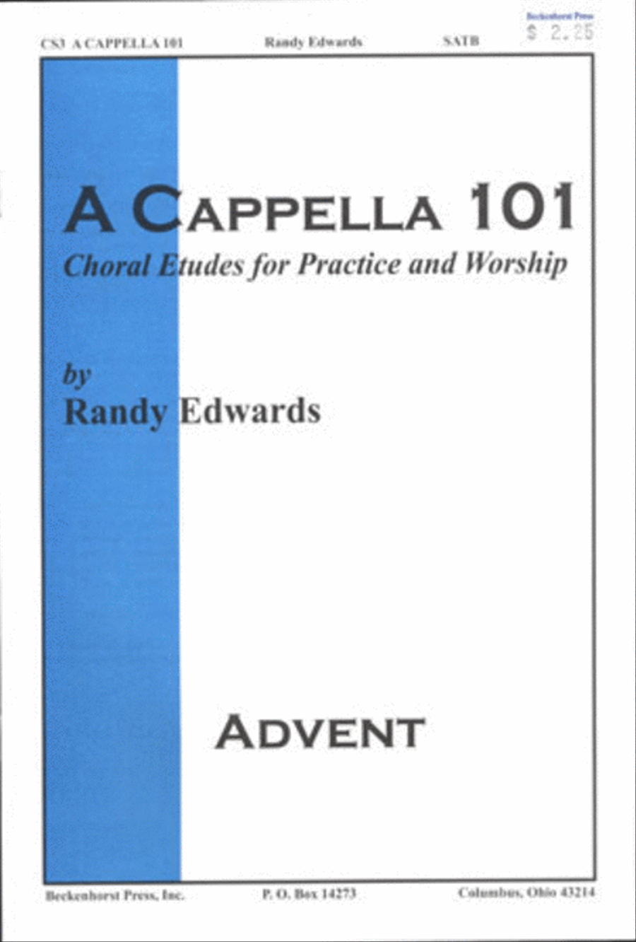 A Cappella 101: Advent 4-Part scores gallery preview page 1