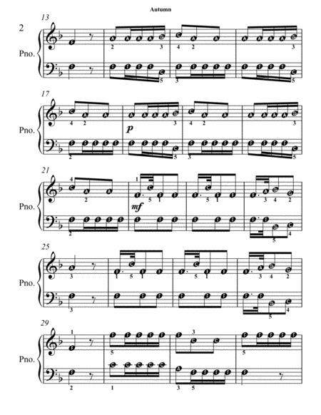 Vivaldi Favorites for Easy Piano Volume 1 A