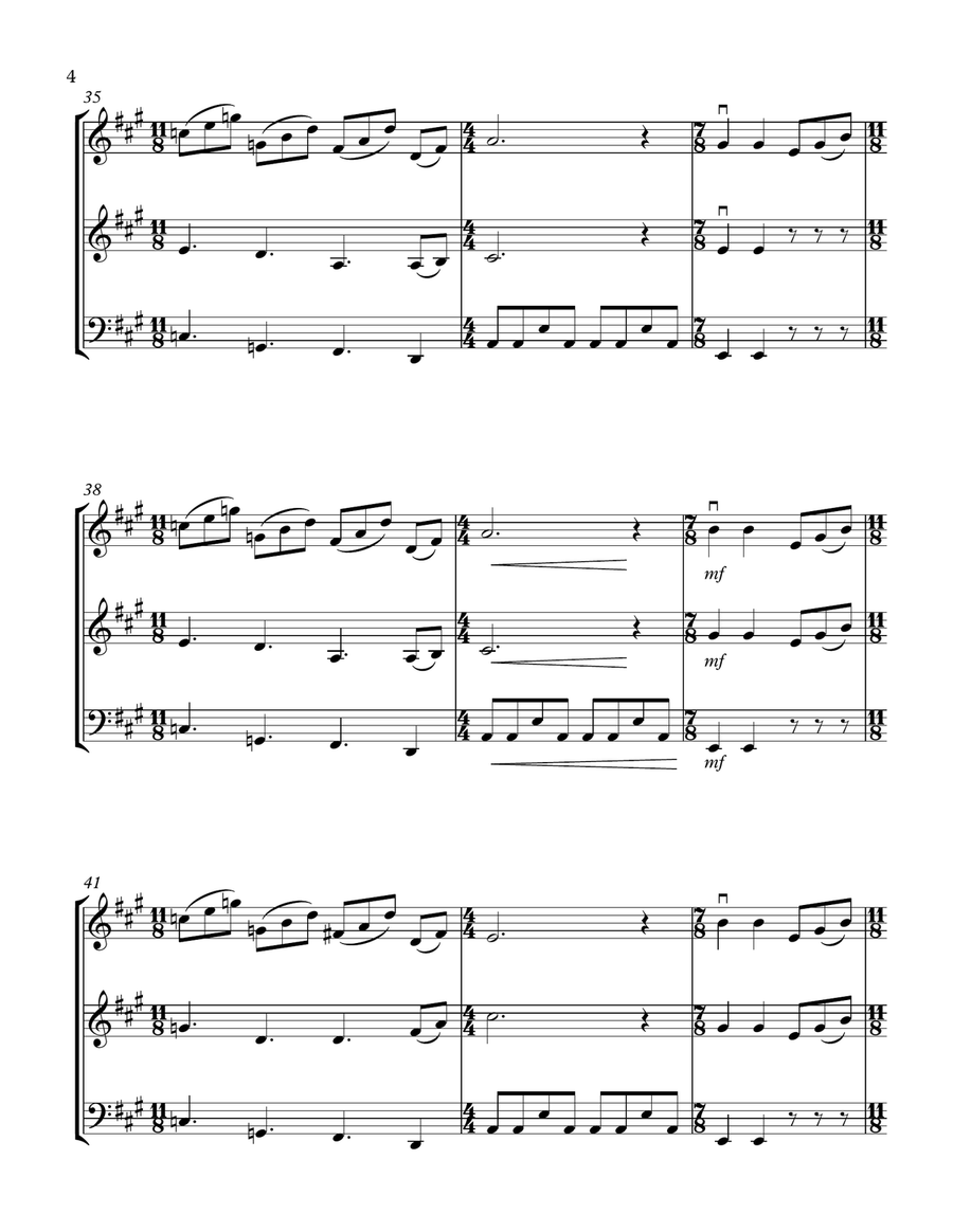 Here Comes The Sun String Trio scores gallery preview page 4