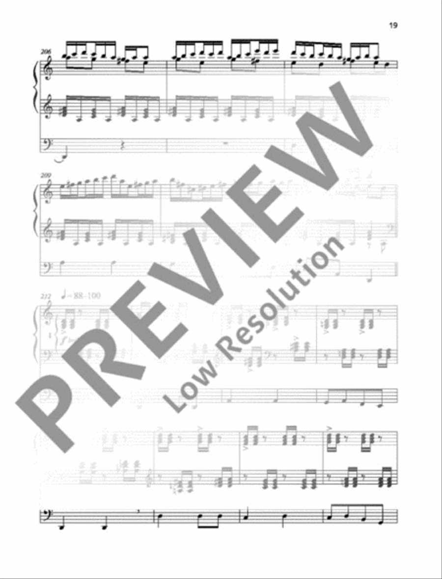 Toccata con Variazioni Organ scores gallery preview page 20