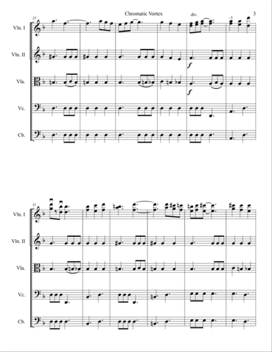 Chromatic Vortex String Orchestra scores gallery preview page 4