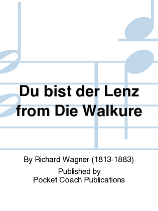 Book cover for Du bist der Lenz from Die Walkure