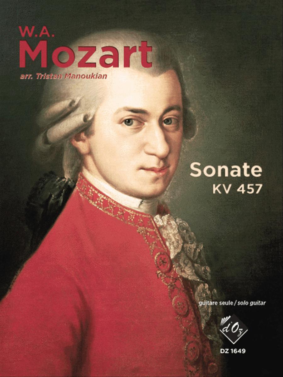 Sonate KV 457 Classical Guitar scores gallery preview page 1