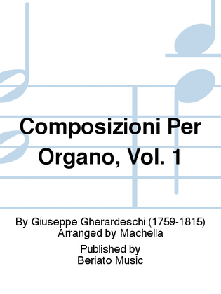 Composizioni Per Organo, Vol. 1