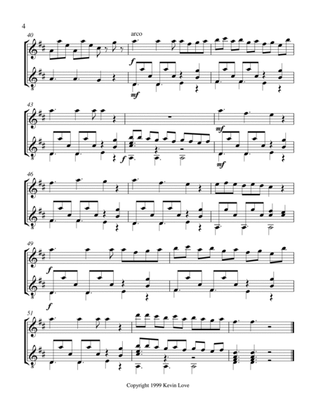 Three Entertainments for Violin and Guitar - Fiesta - Score and Parts image number null