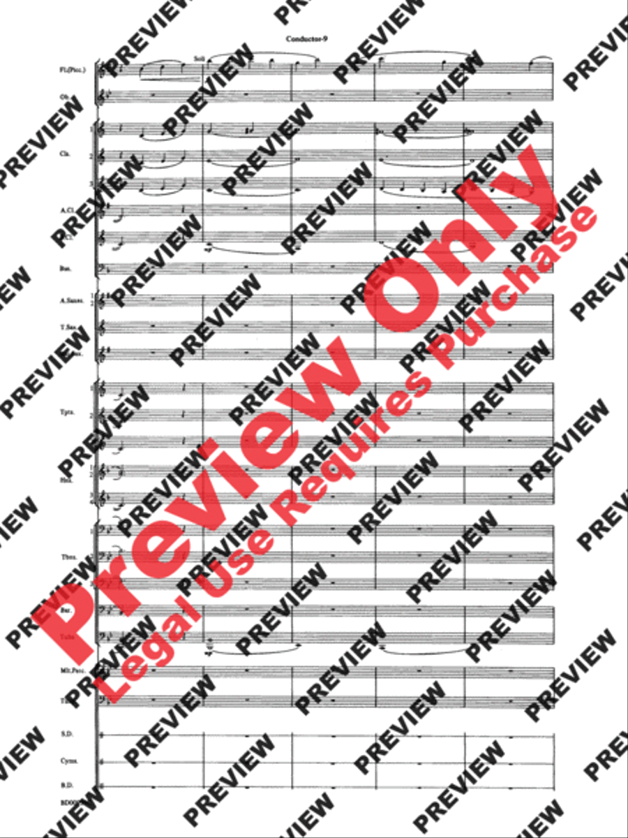 The Civil War The Civil War Concert Band scores gallery preview page 11