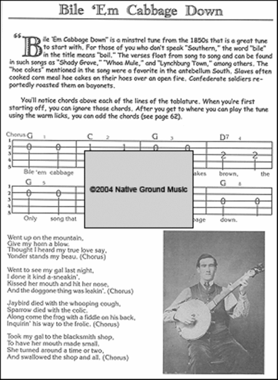 Clawhammer banjo for the complete ignoramus sale
