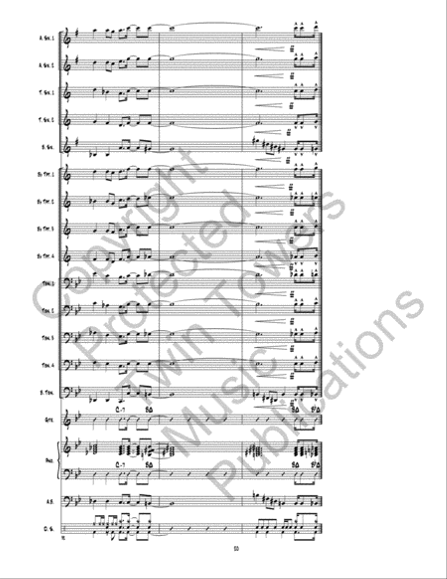 Its All Good Jazz Ensemble scores gallery preview page 21