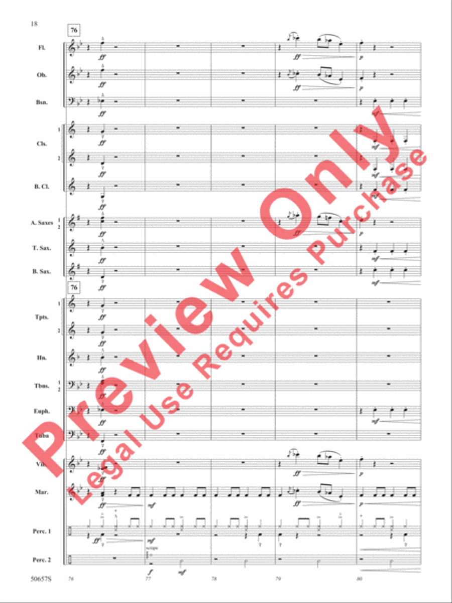 You Better Sleigh! You Better Sleigh! Concert Band scores gallery preview page 19