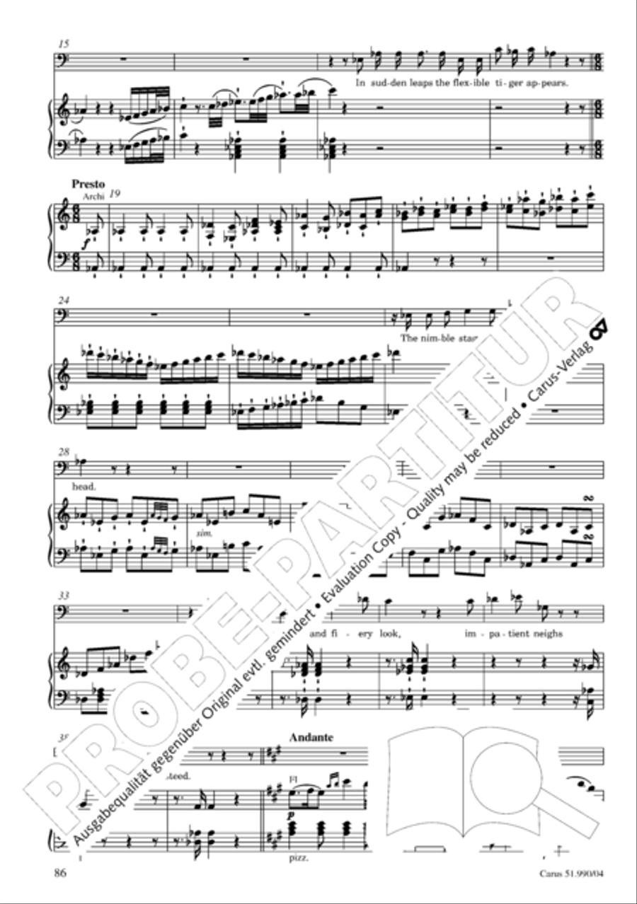 The Creation 4-Part scores gallery preview page 87