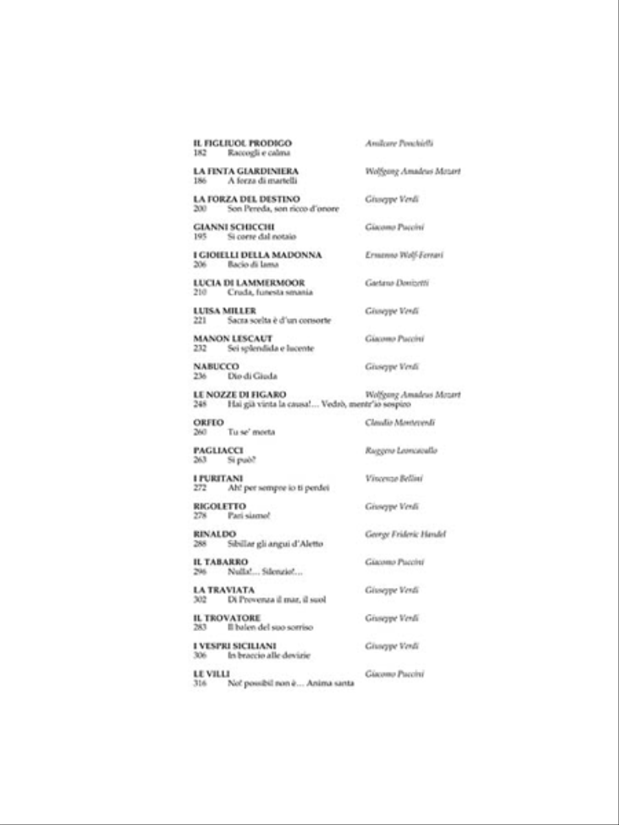 Anthology of Italian Opera Voice scores gallery preview page 3