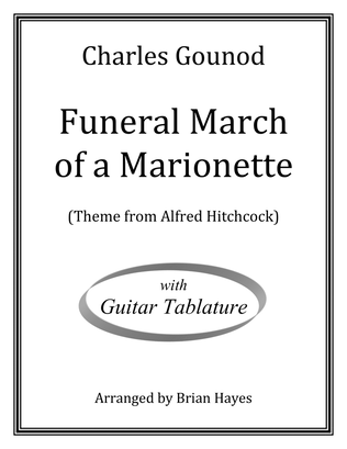 Funeral March of a Marionette (Charles Gounod) (with Tablature)