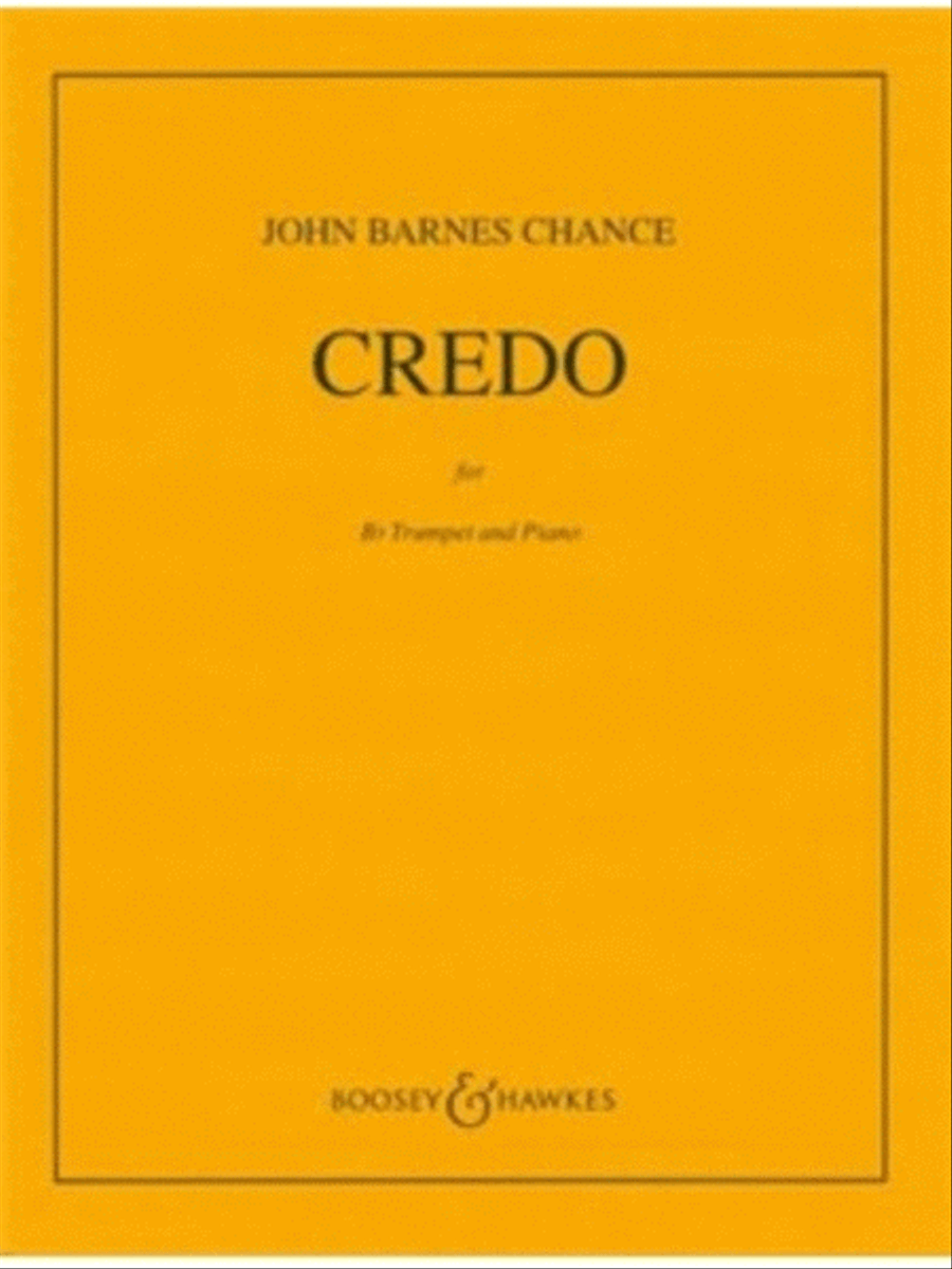 Credo Credo Trumpet Solo scores gallery preview page 1