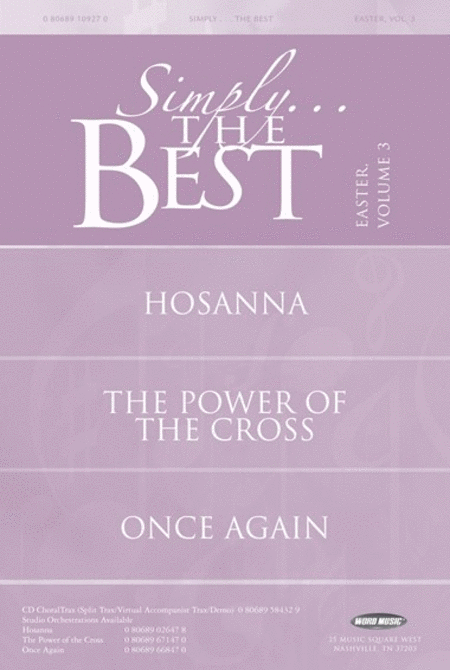 Simply . . . The Best: Easter - Volume 3