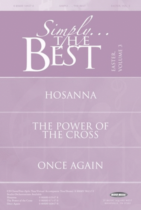 Book cover for Simply The Best: Easter V3 - Booklet