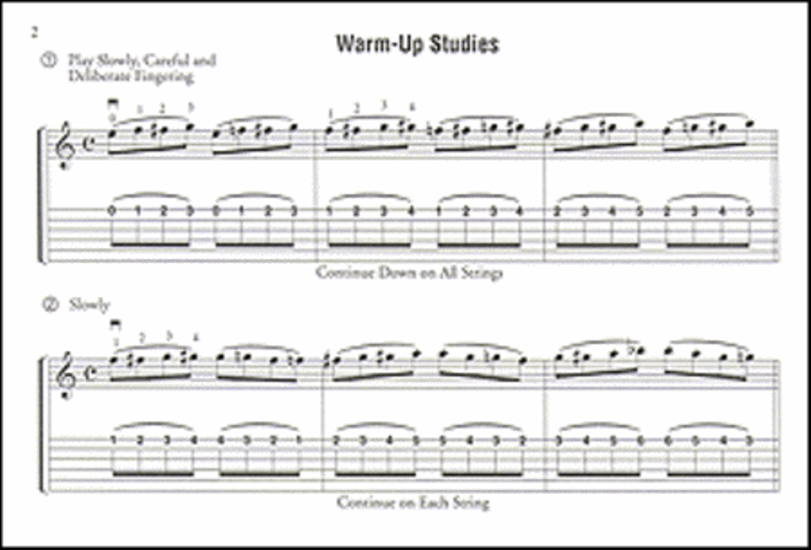 Guitar Warm-Ups and Solos Flatpicking Guitar scores gallery preview page 2