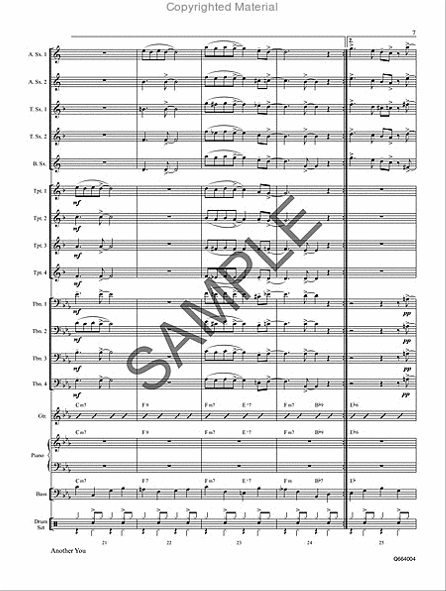 Another You Jazz Ensemble scores gallery preview page 8