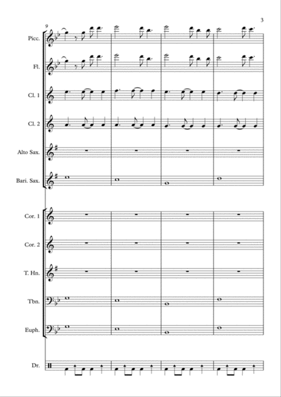All Of Me All Of Me Large Ensemble scores gallery preview page 3