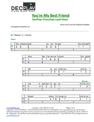 Book cover for You're My Best Friend