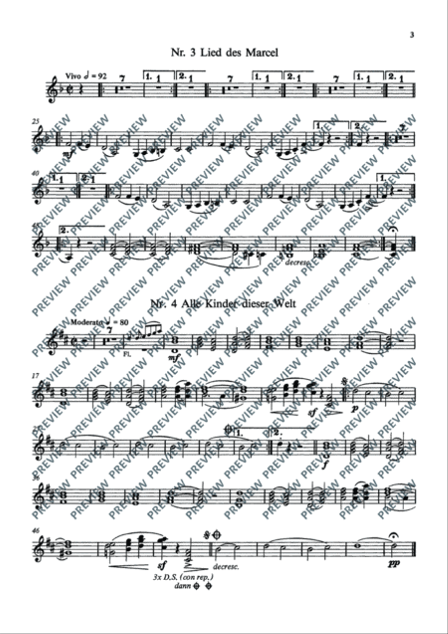 Frieden auf dieser Welt Frieden auf dieser Welt Piano scores gallery preview page 4