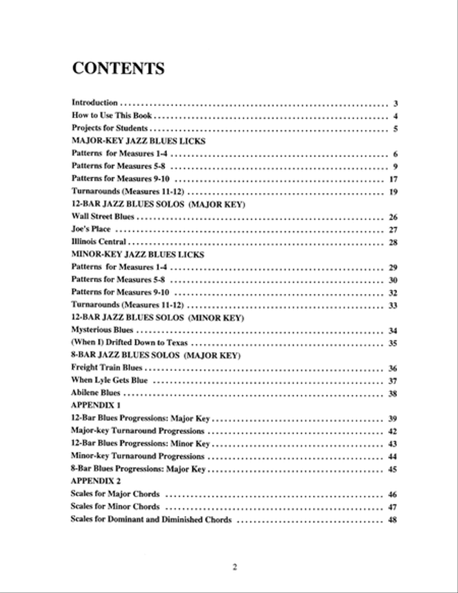 101 Red Hot Jazz-Blues Guitar Licks & Solos Electric Guitar scores gallery preview page 3