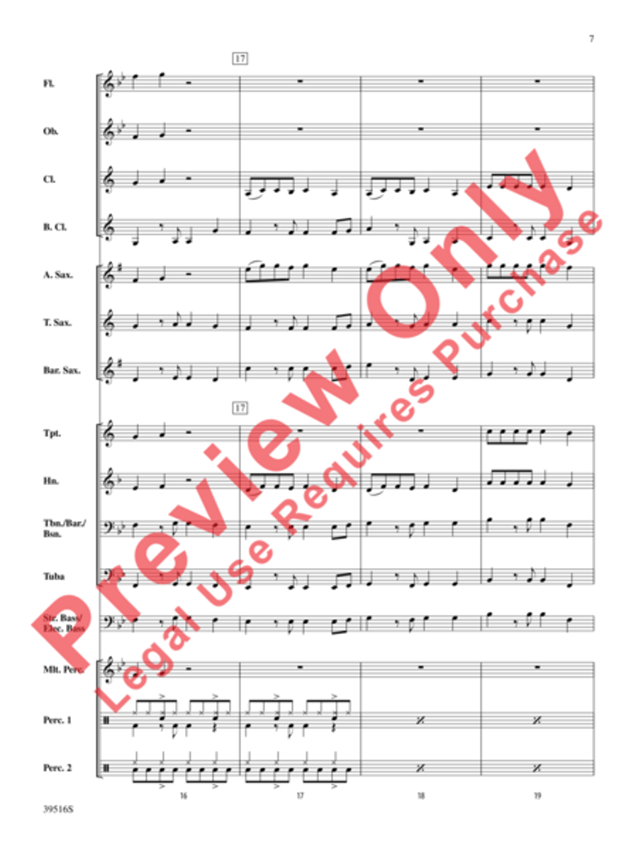 Like Money Like Money Concert Band scores gallery preview page 8
