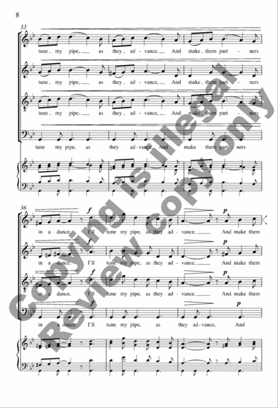 Todtentantz from Suite Remembrance SSATB scores gallery preview page 7