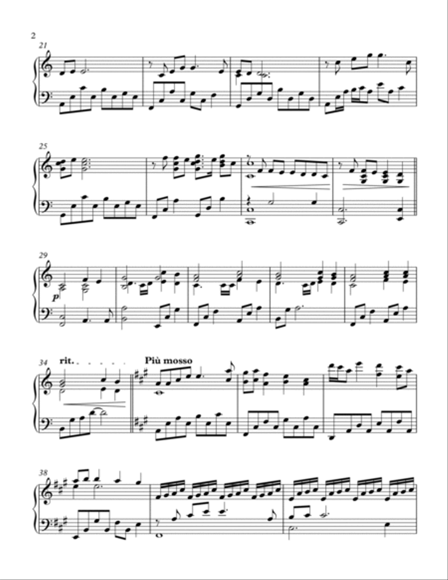 Cornerstone Piano Solo scores gallery preview page 2