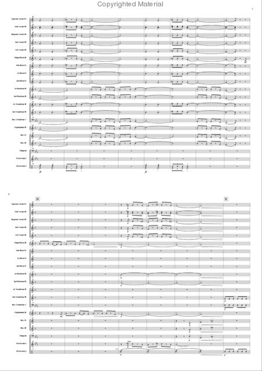 Little Portrait Brass Band scores gallery preview page 4