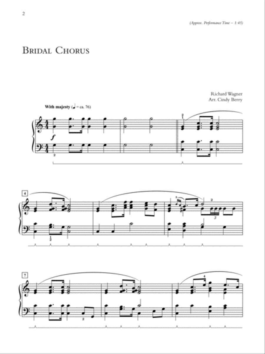 What Can I Play for Weddings? Piano Solo scores gallery preview page 2