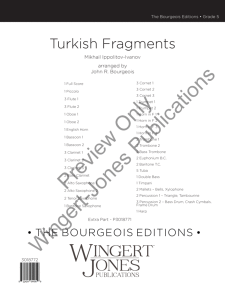 Turkish Fragments