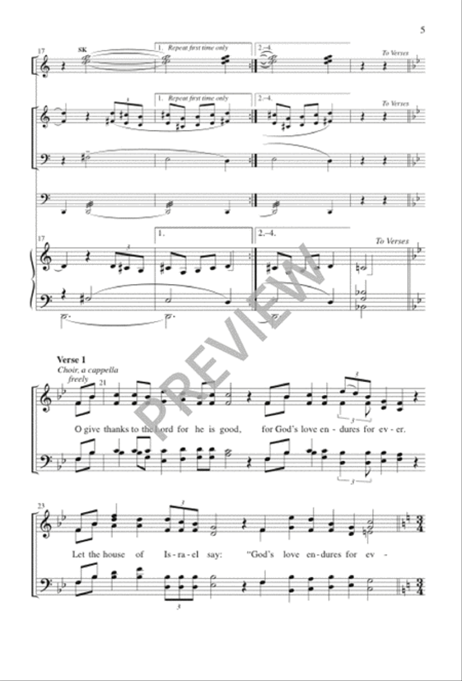 This is the Day the Lord Has Made 4-Part scores gallery preview page 5