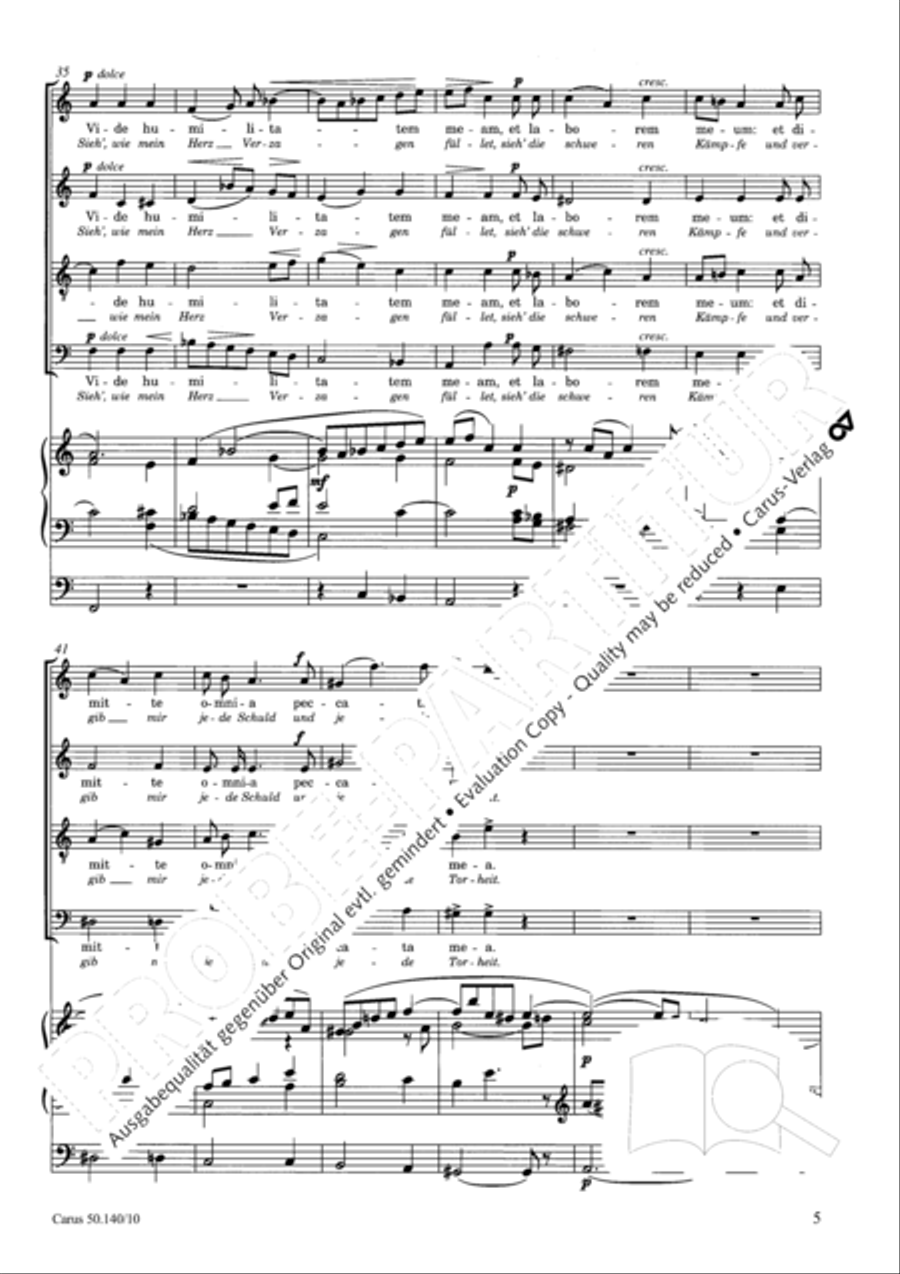 Tribulationes 4-Part scores gallery preview page 6