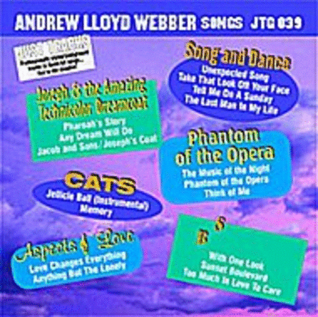Andrew Lloyd Webber Songs: Just Tracks (Karaoke CD) image number null