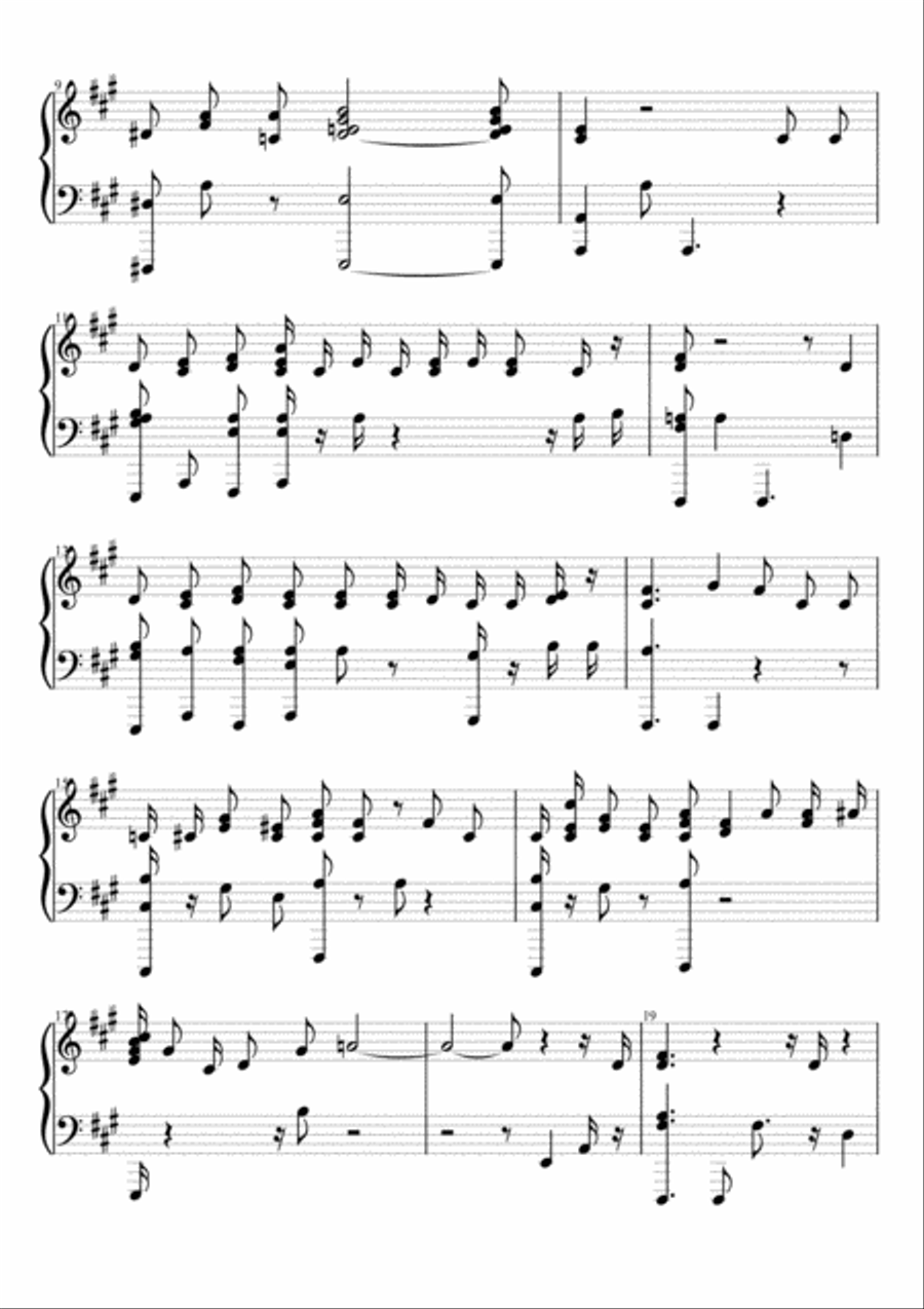 To My Marina Small Ensemble scores gallery preview page 2