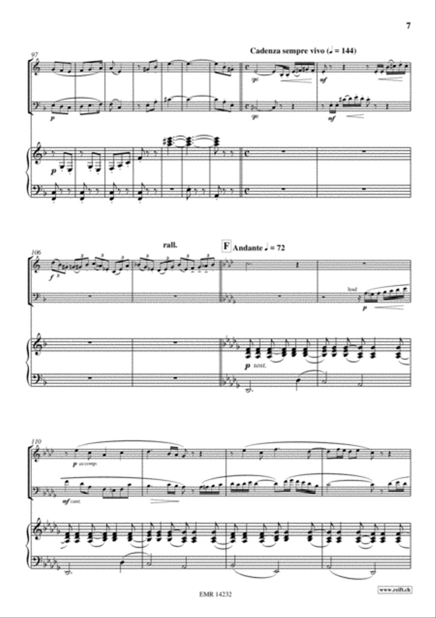 Carmen Fantasy Brass Ensemble scores gallery preview page 7