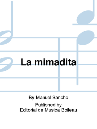 Book cover for La mimadita