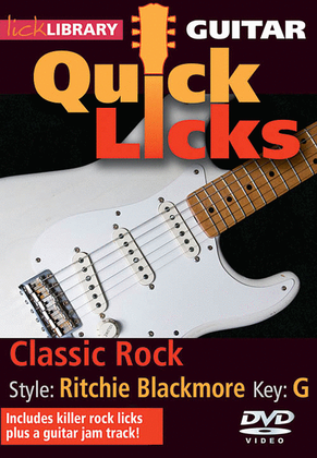 Book cover for Classic Rock – Quick Licks