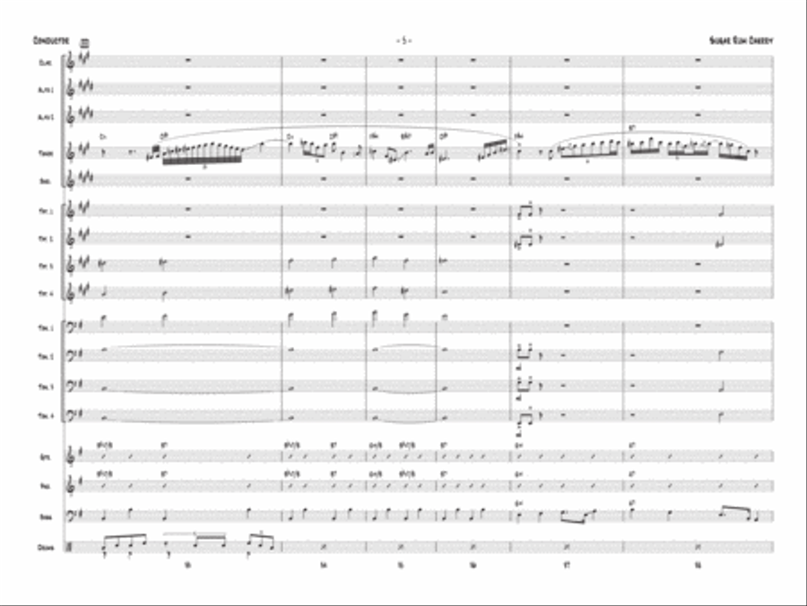 The Nutcracker Suite Jazz Ensemble scores gallery preview page 21