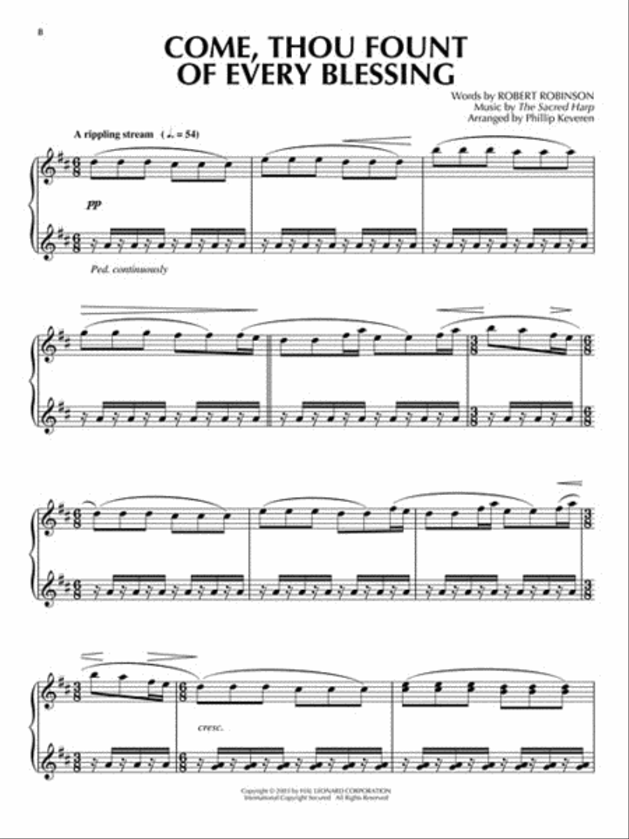 The Hymn Collection Piano Solo scores gallery preview page 2