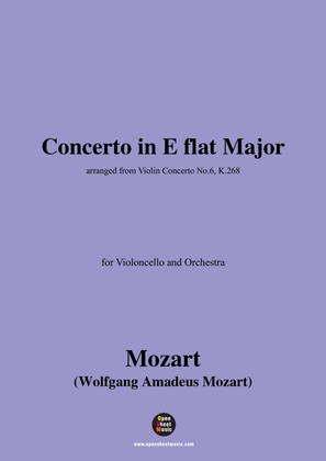 W. A. Mozart-Concerto in E flat Major,for Violoncello and Orchestra