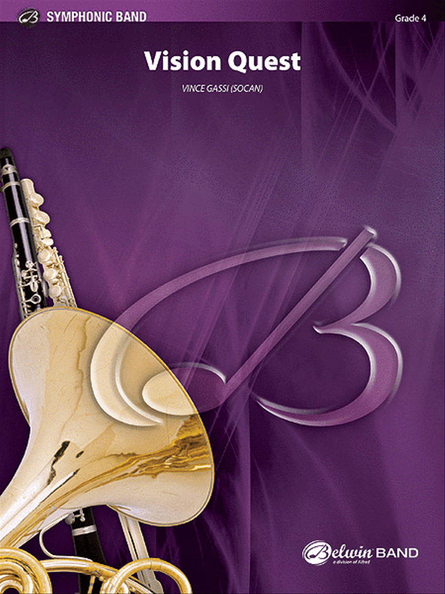 Vision Quest Concert Band scores gallery preview page 1