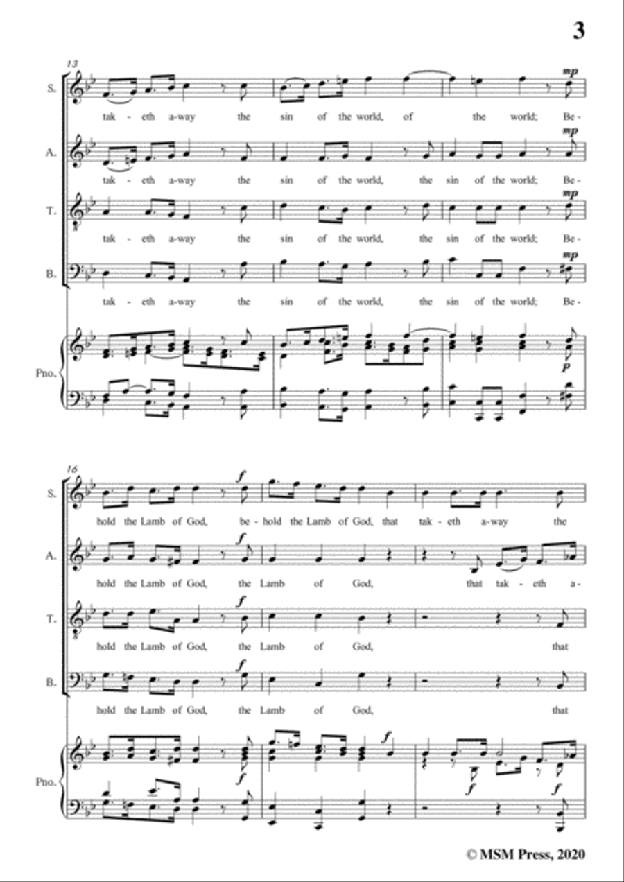 Handel-Messiah,HWV 56,Part II,Scene 1,for Voice and Piano Voice Solo scores gallery preview page 5