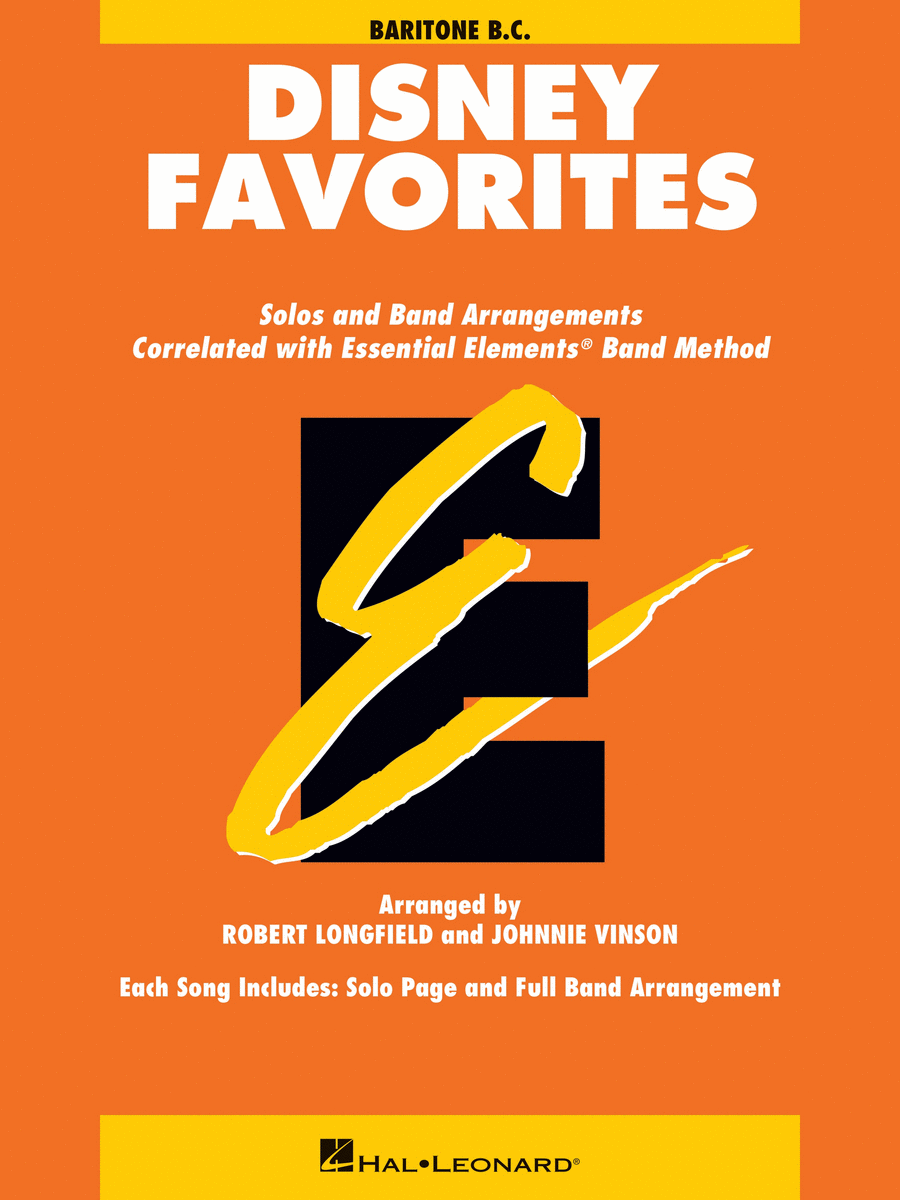 Essential Elements Disney Favorites Concert Band Methods scores gallery preview page 1
