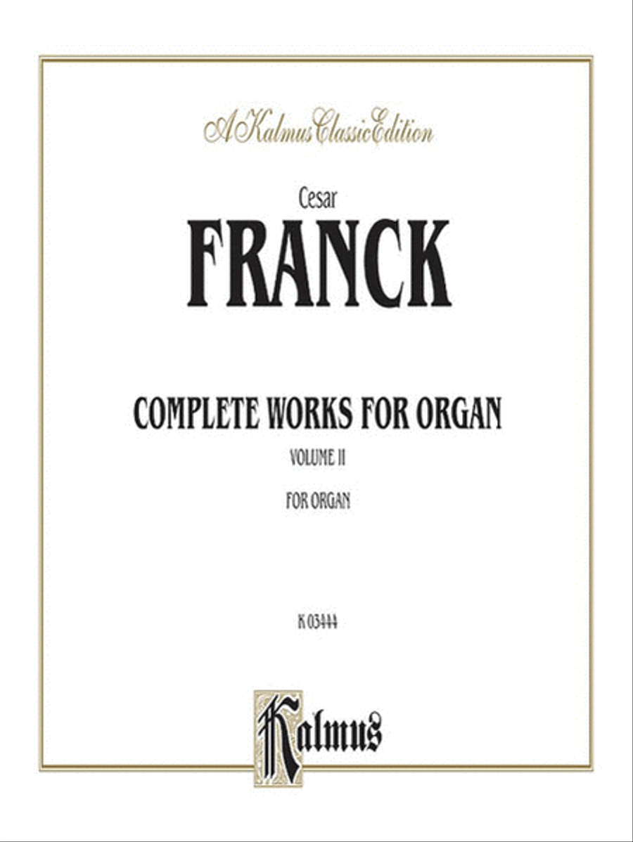 Organ Works, Volume 2