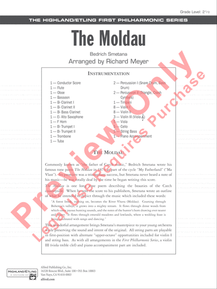 The Moldau