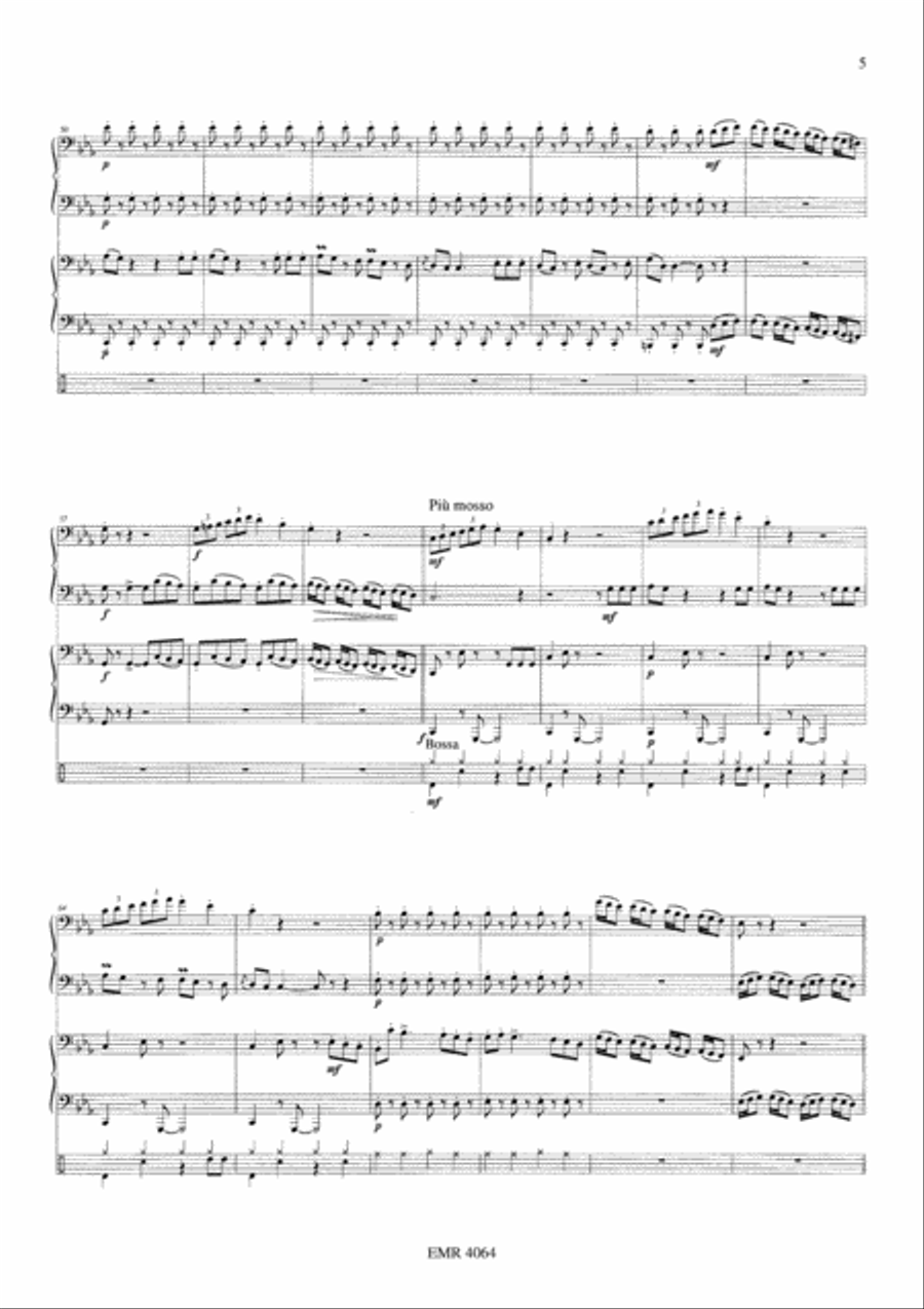 Der Unvollendeten Vollendung Tuba Quartet scores gallery preview page 6
