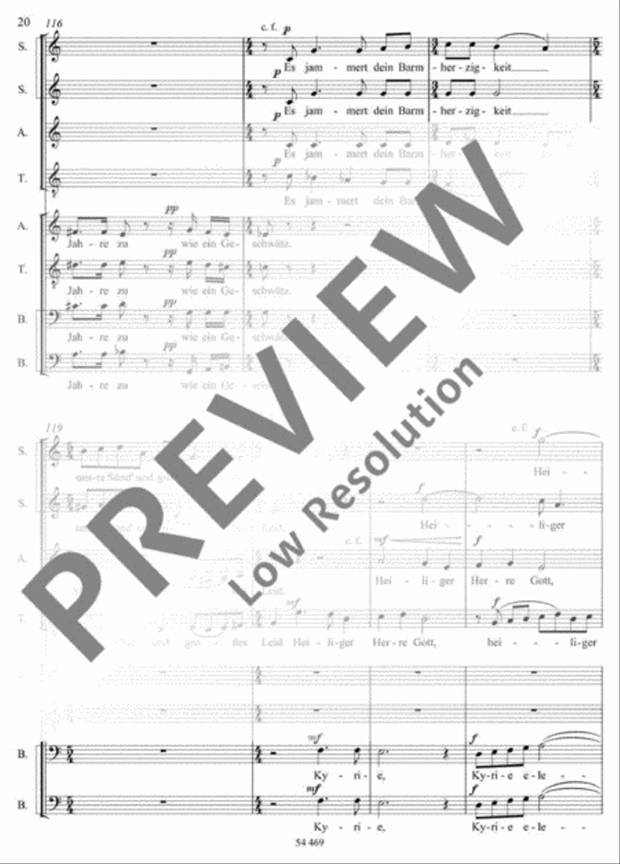 Mitten wir im Leben sind Mitten wir im Leben sind SSAATTBB scores gallery preview page 21